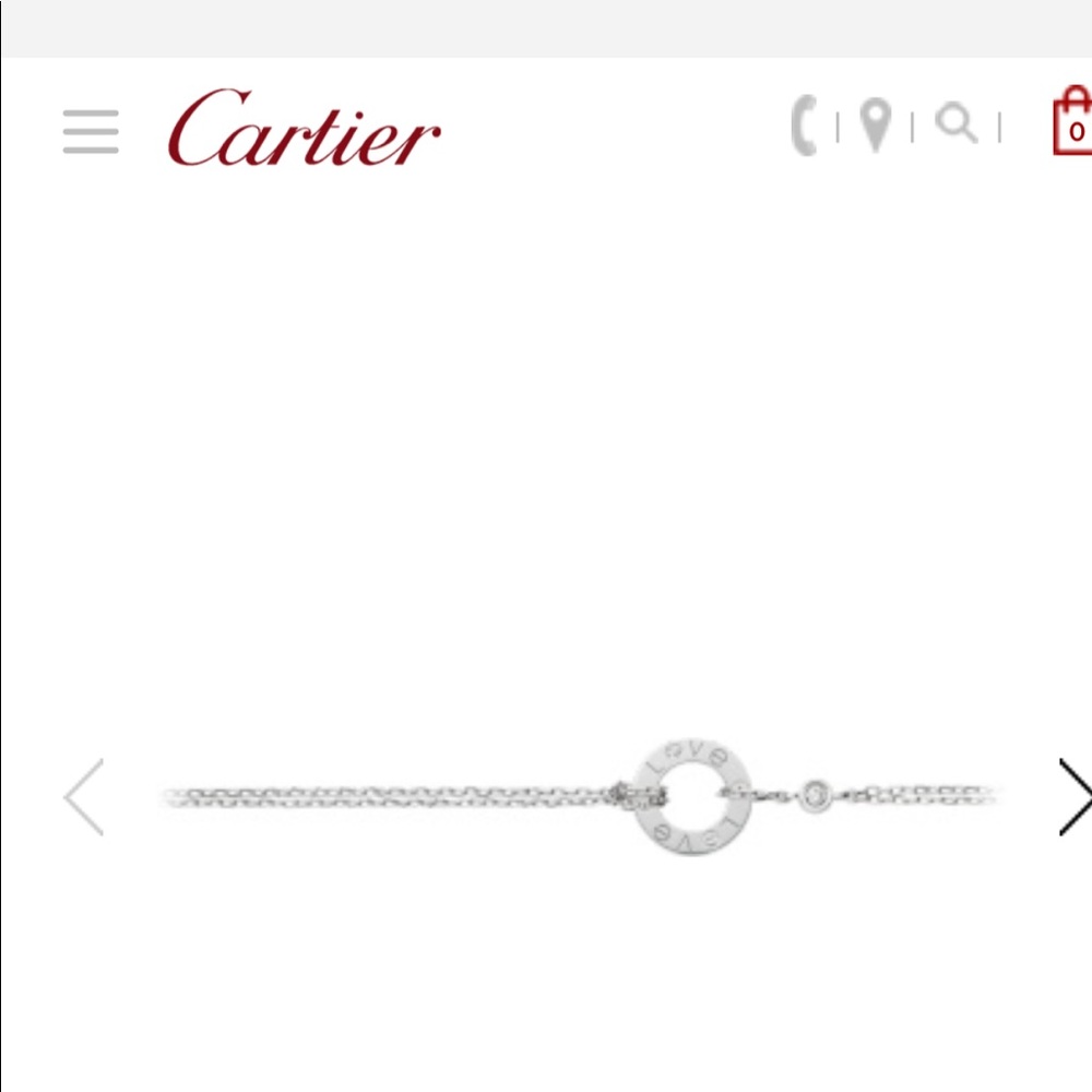 Cartier Love Bracelet 2 Diamonds